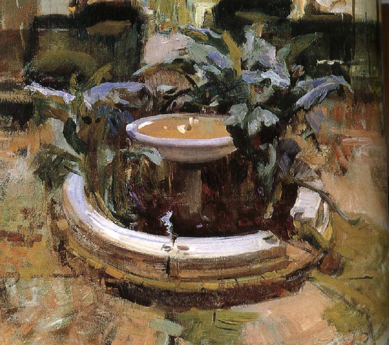 Joaquin Sorolla Yard oil painting image